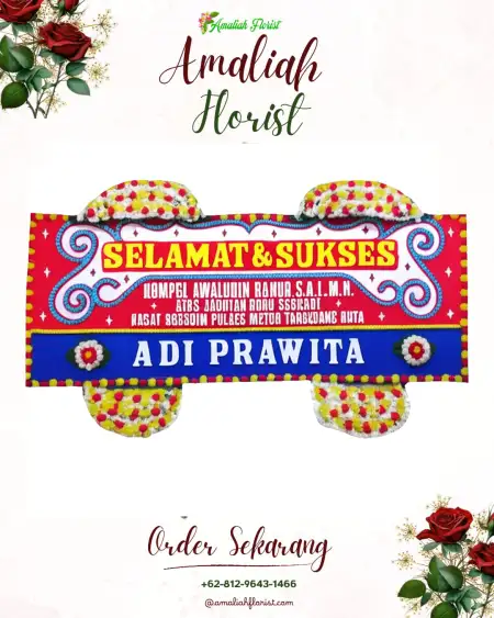 Papan Bunga Ucapan Selamat Cingcin